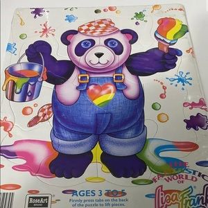 ♦️SOLD♦️Lisa Frank vtg Children’s Puzzle original plastic